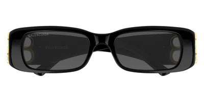 Balenciaga® BB0096S - Gold / Black / Gray Sunglasses