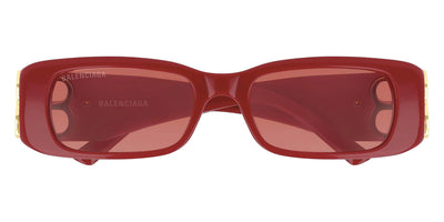 Balenciaga® BB0096S - Gold / Red / Red Sunglasses