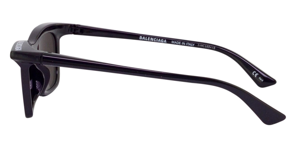 Balenciaga® BB0099S - Black / Gray Sunglasses