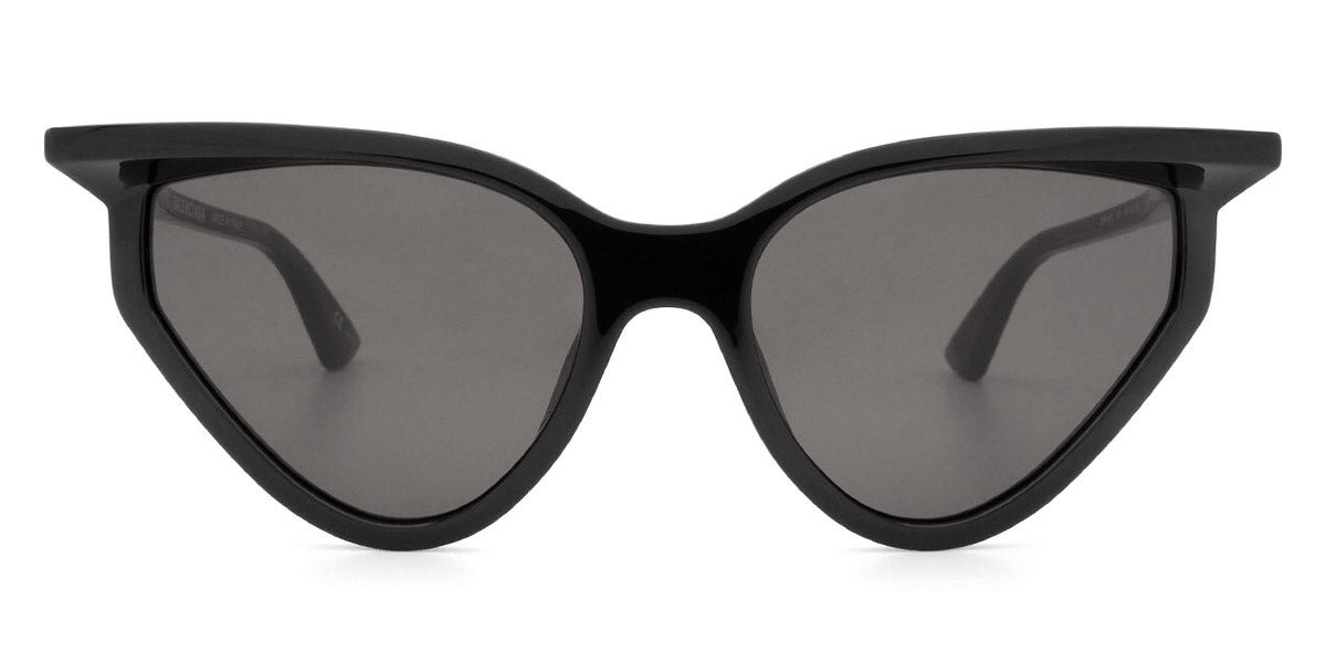 Balenciaga® BB0101S - Black / Gray Sunglasses