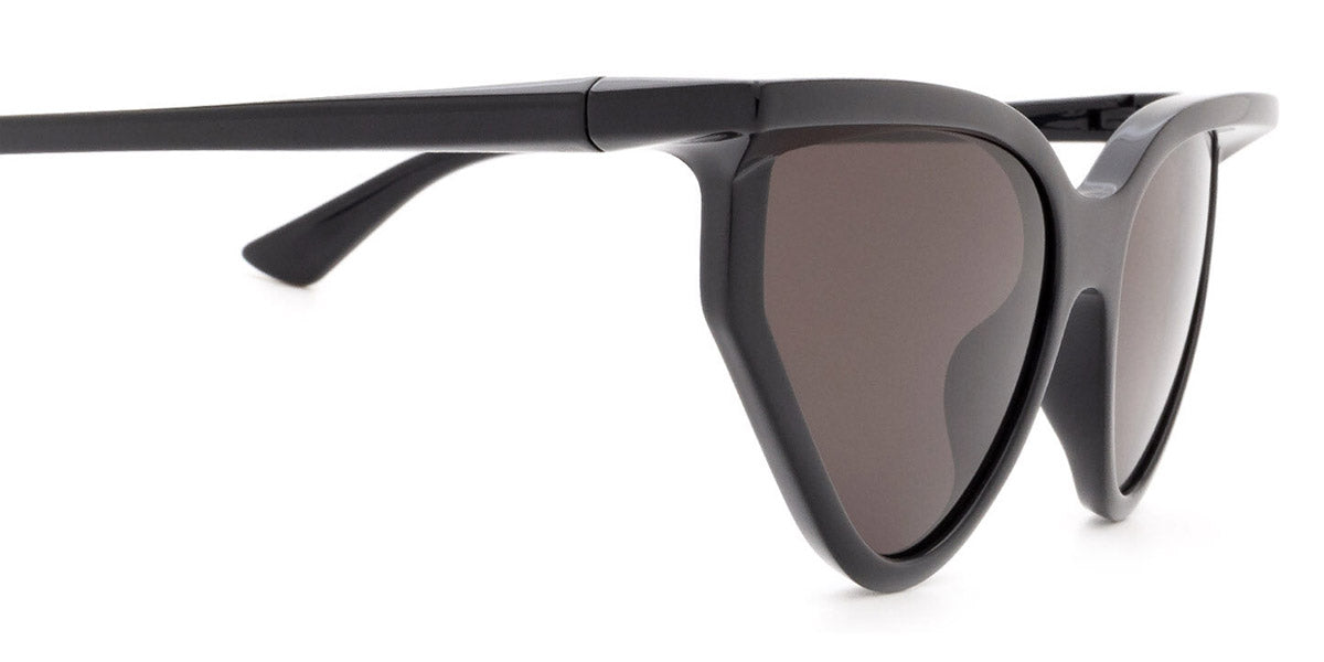 Balenciaga® BB0101S - Black / Gray Sunglasses