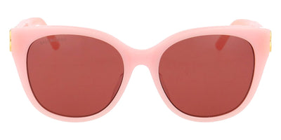 Balenciaga® BB0103SA - Gold / Pink / Red Sunglasses