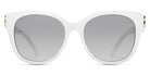 Balenciaga® BB0103SA BB0103SA 006 57 - White / Gold Sunglasses