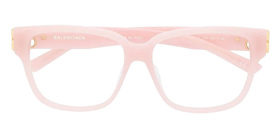 Balenciaga® BB0104O BB0104O 004 56 - Pink Eyeglasses