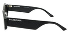 Balenciaga® BB0106S BB0106S 001 52 - Black / Gray Sunglasses