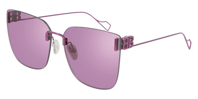 Balenciaga® BB0112SA - Violet / Violet Flash Sunglasses
