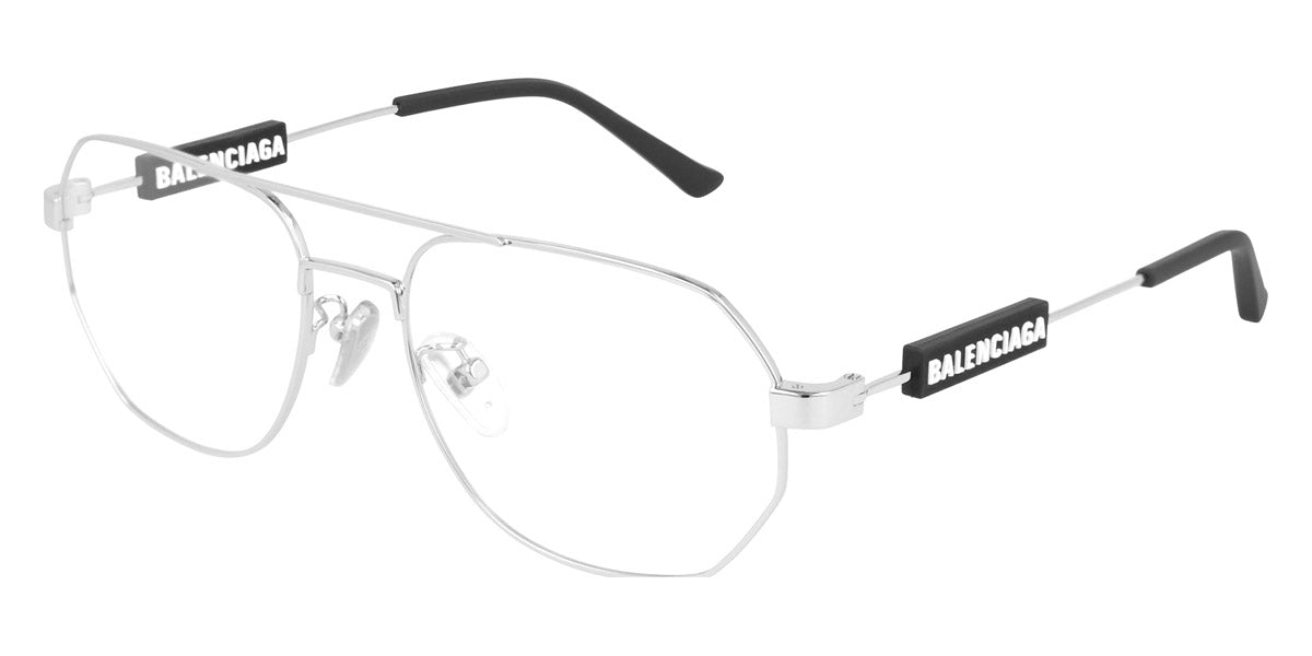 Balenciaga® BB0117O - Silver Eyeglasses