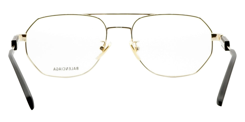 Balenciaga® BB0117O BB0117O 003 57 - Gold Eyeglasses