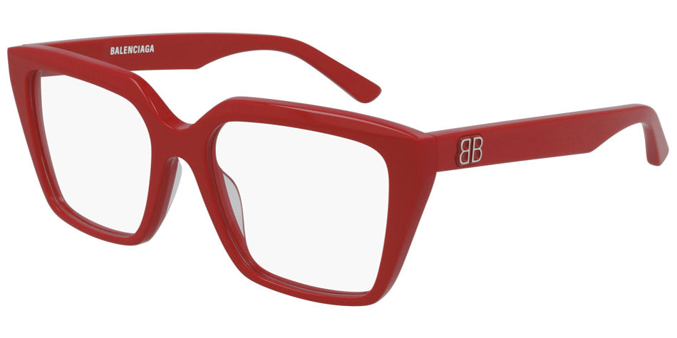 Balenciaga® BB0130O - Red Eyeglasses