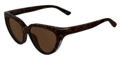Balenciaga® BB0149S - Havana / Brown Sunglasses