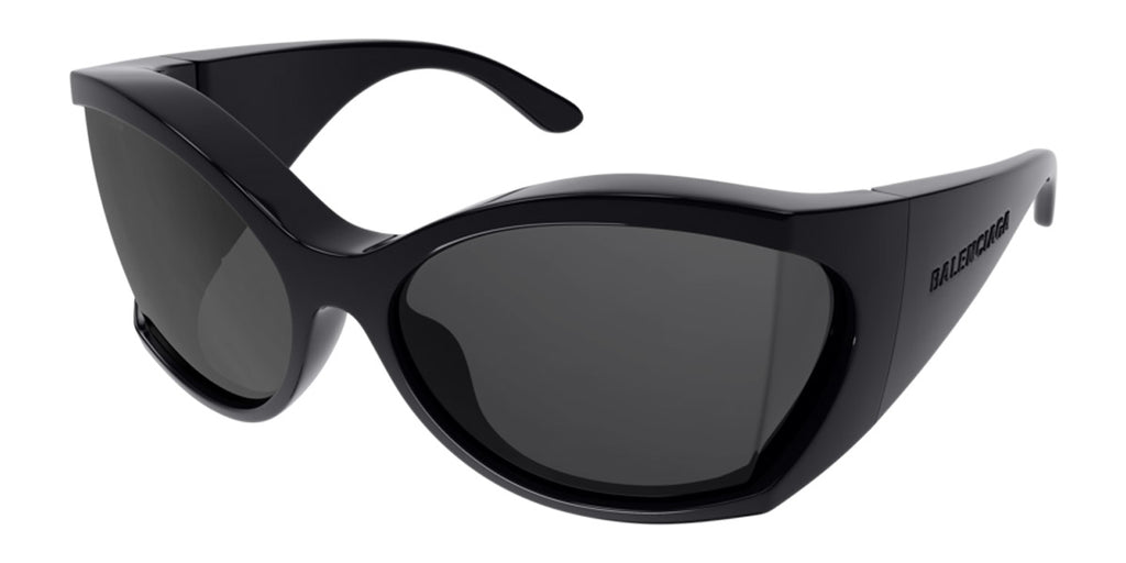 Balenciaga® BB0154S Wrap Sunglasses - EuroOptica display picture 2