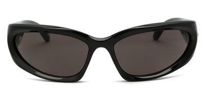 Balenciaga® BB0157S - Black / Gray Sunglasses