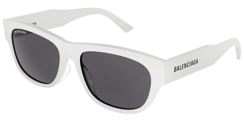 Balenciaga® BB0164S - Ivory / Gray Sunglasses