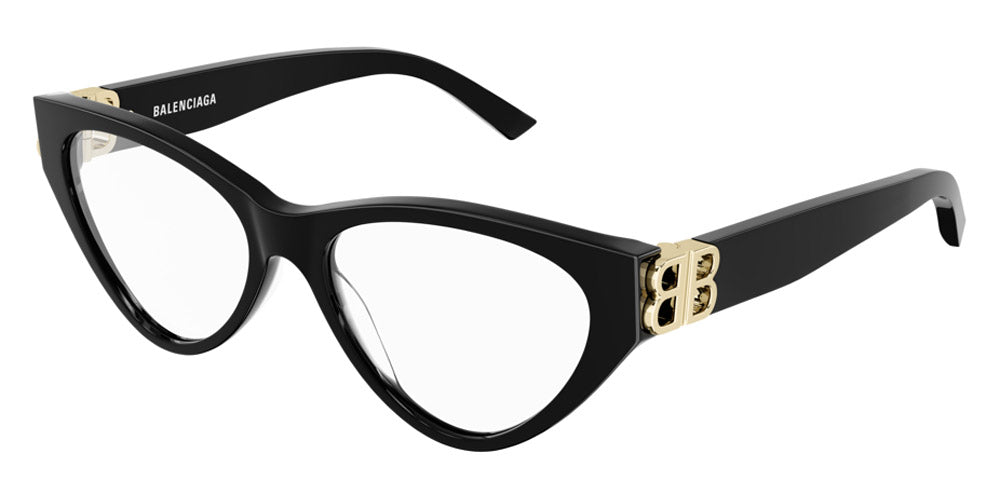 Balenciaga® BB0172O - Black Eyeglasses