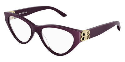 Balenciaga® BB0172O - Violet Eyeglasses