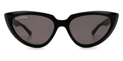 Balenciaga® BB0182S - Black / Gray Sunglasses