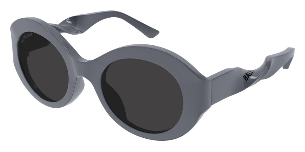 Balenciaga® BB0208S - Gray / Gray Sunglasses