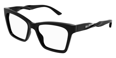 Balenciaga® BB0210O - Black Eyeglasses