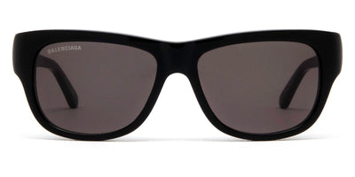 Balenciaga® BB0211S - Black / Gray Sunglasses