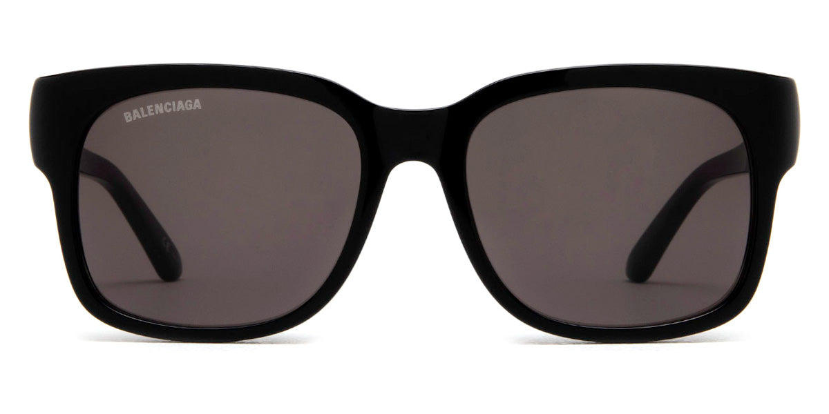 Balenciaga® BB0212S - Black / Gray Sunglasses