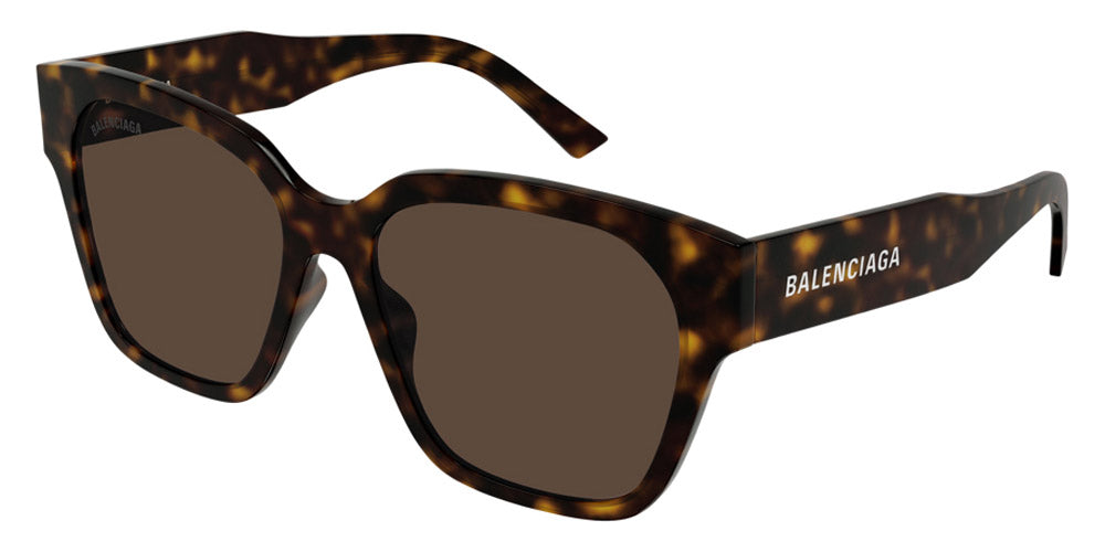 Balenciaga® BB0215SA - Havana / Brown Sunglasses