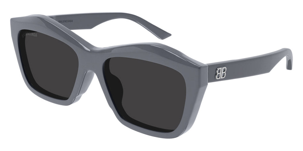 Balenciaga® BB0216S - Gray / Gray Sunglasses