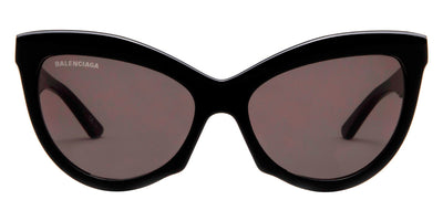 Balenciaga® BB0217S - Black / Gray Sunglasses