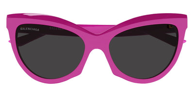 Balenciaga® BB0217S - Fuchsia / Gray Sunglasses