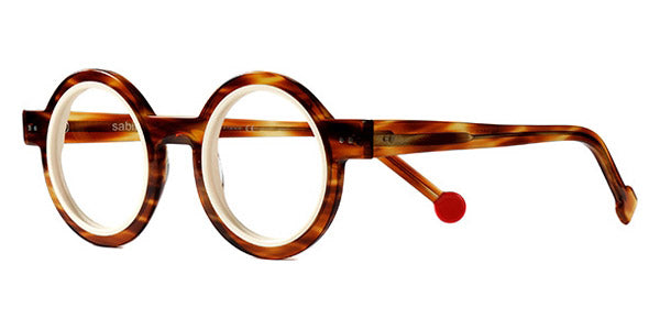 Sabine Be® Be Addict - Shiny Blonde Veined Tortoise / Shiny Ivory Eyeglasses