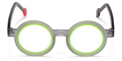 Sabine Be® Be Addict - Matte Translucent Gray / Matte Neon Green Eyeglasses