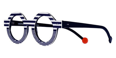Sabine Be® Be Addict Stripe - Shiny Navy Blue Fat Stripes / Shiny Navy Blue Slim Stripes Eyeglasses