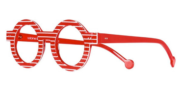 Sabine Be® Be Addict Stripe - Shiny Red Fat Stripes Eyeglasses