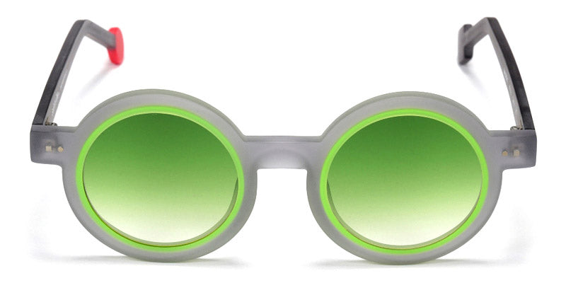 Sabine Be® Be Addict Sun - Matte Translucent Gray / Matte Neon Green Sunglasses