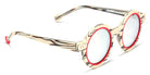 Sabine Be® Be Addict Sun - Matte Vanilla Choco / Matte Red Sunglasses