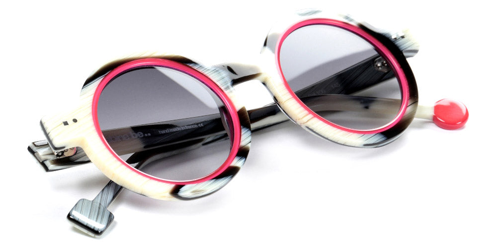 Sabine Be® Be Addict Sun - Shiny Horn / Shiny Neon Pink Sunglasses