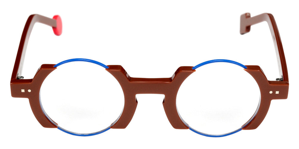 Sabine Be® Be Balloon - Matte Brown / Satin Blue Klein Eyeglasses