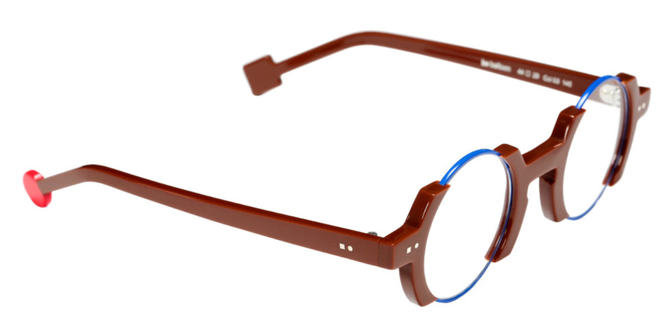Sabine Be® Be Balloon - Matte Brown / Satin Blue Klein Eyeglasses