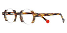 Sabine Be® Be Balloon - Shiny Veined Tortoise / Polished Palladium Eyeglasses