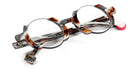 Sabine Be® Be Balloon - Navy Blue Satin / Shiny Vintage Tortoise Eyeglasses