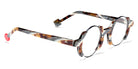 Sabine Be® Be Balloon - Navy Blue Satin / Shiny Vintage Tortoise Eyeglasses