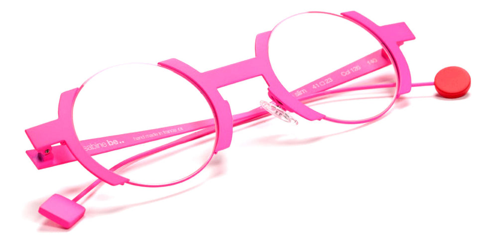 Sabine Be® Be Balloon Slim - Satin Neon Pink Eyeglasses