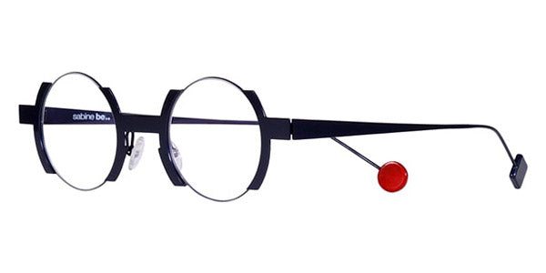 Sabine Be® Be Balloon Slim - Satin Navy Blue Eyeglasses