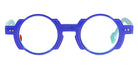 Sabine Be® Be Balloon Swell - Shiny Translucent Blue Klein / White / Shiny Turquoise Eyeglasses