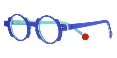 Sabine Be® Be Balloon Swell - Shiny Translucent Blue Klein / White / Shiny Turquoise Eyeglasses