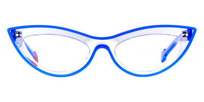 Sabine Be® Be Bikini Line - Shiny Crystal / Shiny Blue Klein Eyeglasses