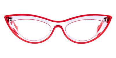 Sabine Be® Be Bikini Line - Shiny Crystal / Shiny Red Eyeglasses