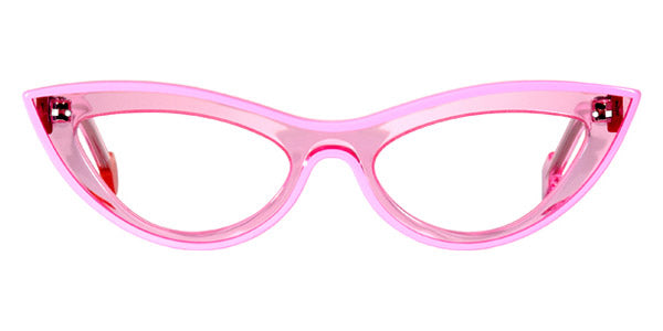 Sabine Be® Be Bikini Line - Shiny Translucent Pink / Shiny Solid Pink Eyeglasses