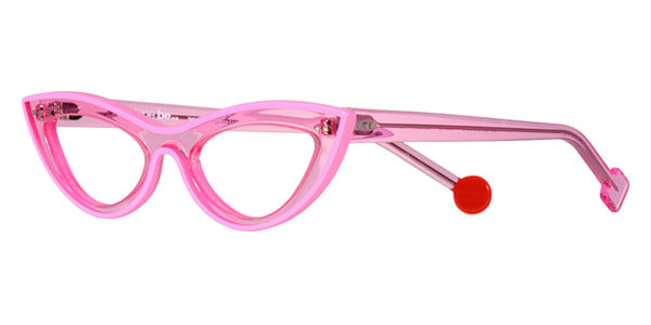 Sabine Be® Be Bikini Line - Shiny Translucent Pink / Shiny Solid Pink Eyeglasses