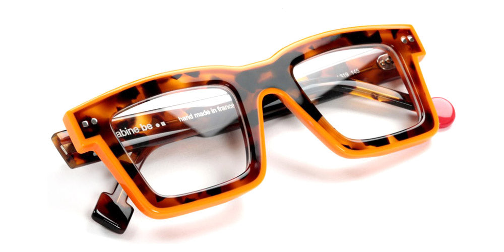 Sabine Be® Be Bobo Line - Shiny Fawn Tortoise / Shiny Orange Eyeglasses