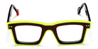 Sabine Be® Be Bobo Line - Shiny Glossy Brown / Shiny Neon Yellow Eyeglasses